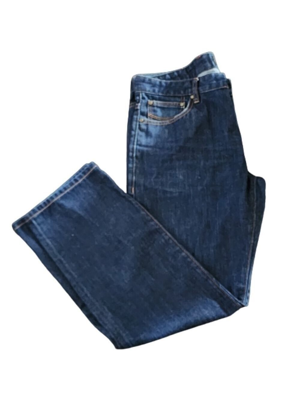 Ted Baker london RN95229 straight leg blue denim jeans size 34L